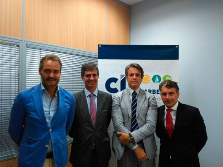 La firma del acuerdo ha contado con la presencia del Presidente de CIT, D. Juan José González y los socios fundadores de Bértolo & Granda, D. Luis Granda, D. Ulises Bértolo y D.Iván Bértolo.